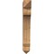 Ekena Millwork Legacy Arts & Crafts Smooth Bracket, Western Red Cedar, 5 1/2"W x 28"D x 40"H BKT06X28X40LEC03SWR - alternate 2
